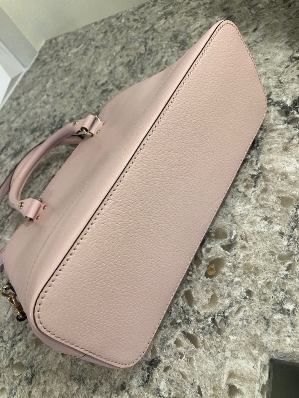 Kate Spade light pink structured Crossbody/top handle bag purse & wallet🩷 - Picture 6 of 13